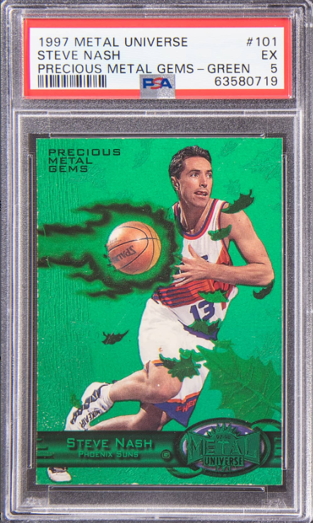 Most Valuable Steve Nash Basketball Cards