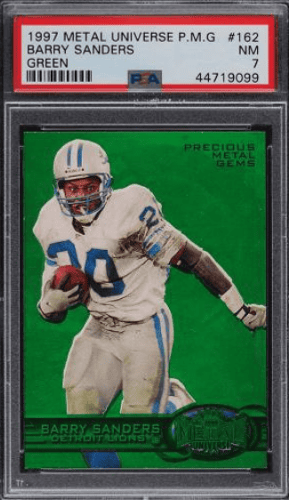 Most Valuable Barry Sanders Football Cards