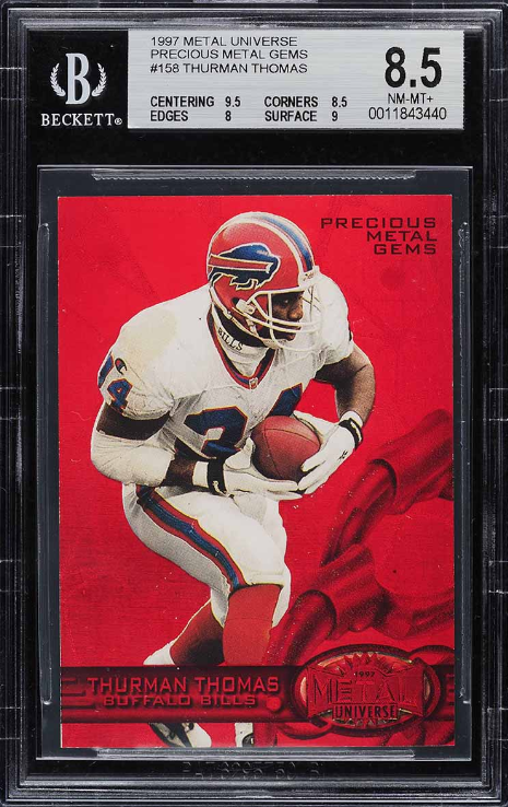 Most Valuable Thurman Thomas Football Cards