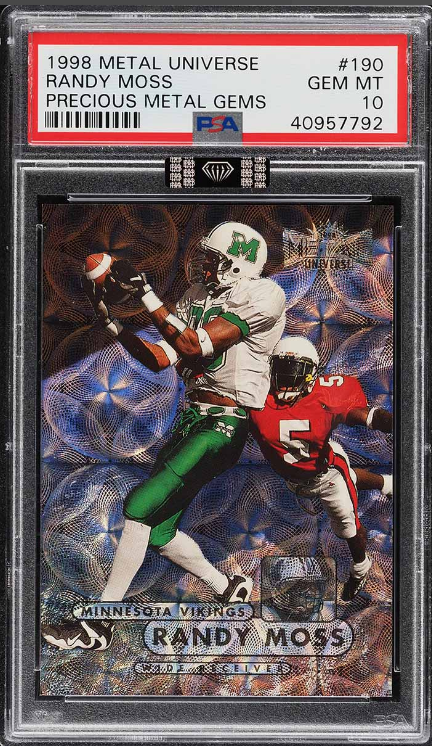 Most Valuable Randy Moss Football Cards