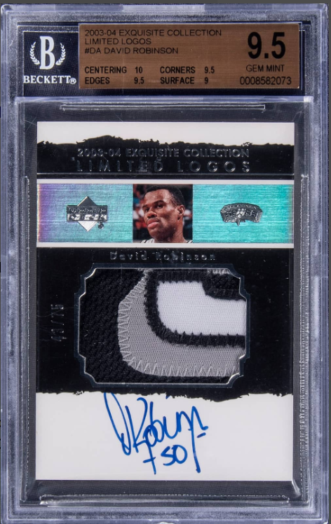 11 Most Valuable David Robinson Basketball Cards