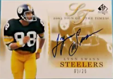 2003 Upper Deck Lynn Swann Auto Signed Autograph SP Authentic Rookie Card