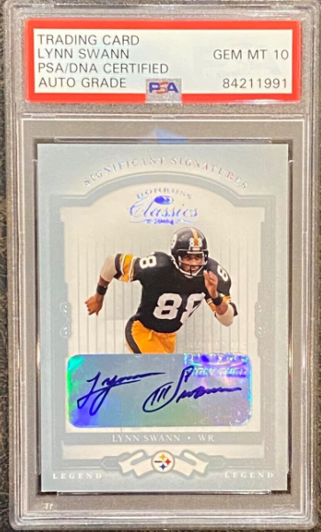 2004 Significant Lynn Swann Signature Rookie Card