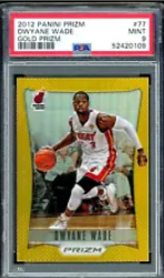 2012-13 Panini Prizm GOLD PRIZM Dwyane Wade Rookie Card