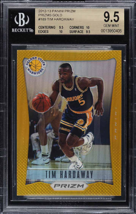 2012 Panini Prizm Gold Prizms Tim Hardaway Rookie Card