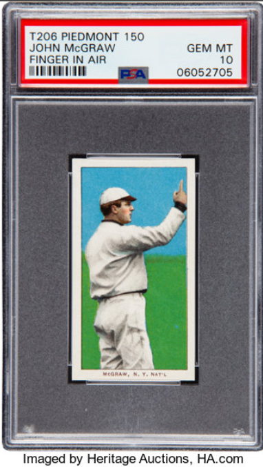 Most Valuable John McGraw Baseball Cards