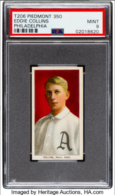 1909-11 T206 Piedmont 350 Eddie Collins Rookie Card