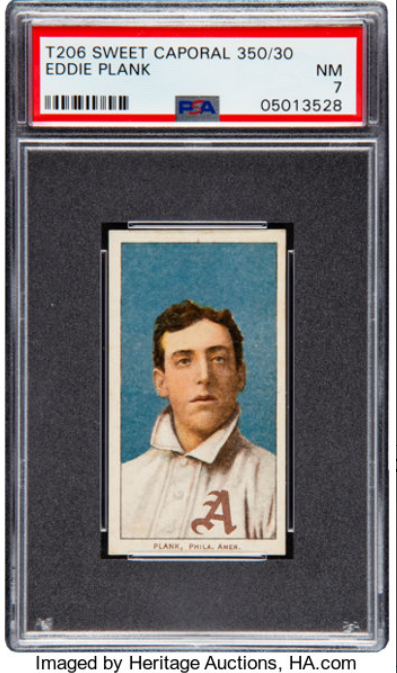 Most Valuable Eddie Plank Baseball Cards