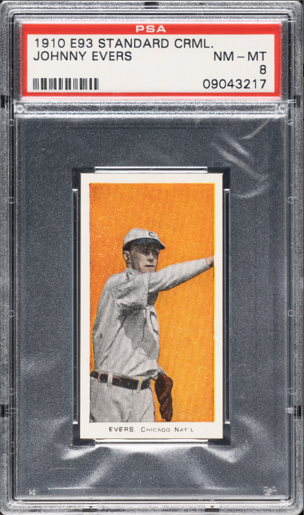 Most Valuable Johnny Evers Baseball Cards