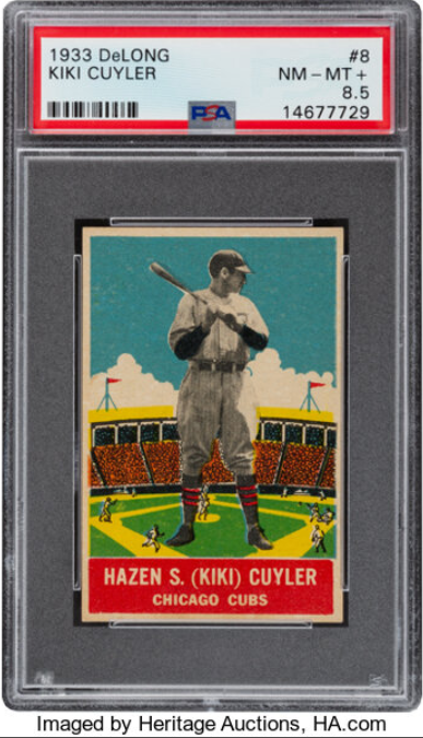 Most Valuable Kiki Cuyler Baseball Cards