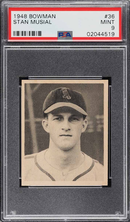 1948 Bowman Stan Musial Rookie Card