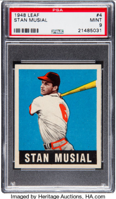 Most Valuable Stan Musial Baseball Cards