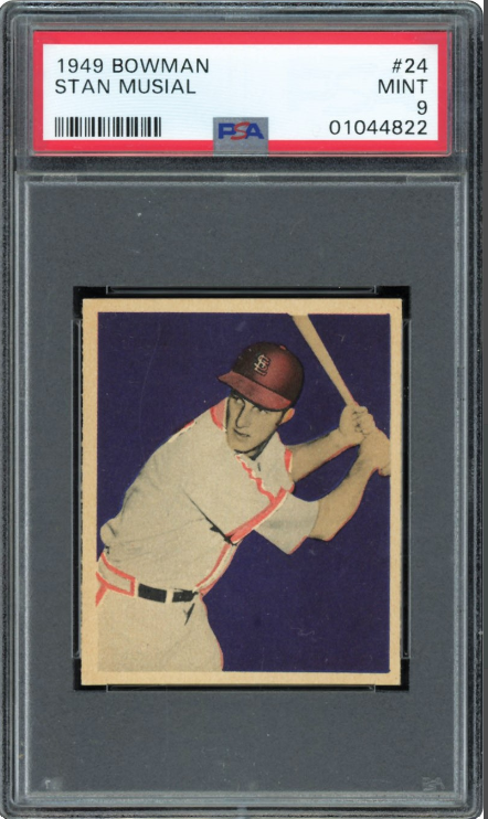 1949 Bowman Stan Musial Rookie Card