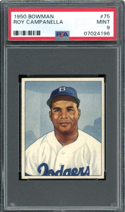 1950 Bowman Roy Campanella Rookie Card