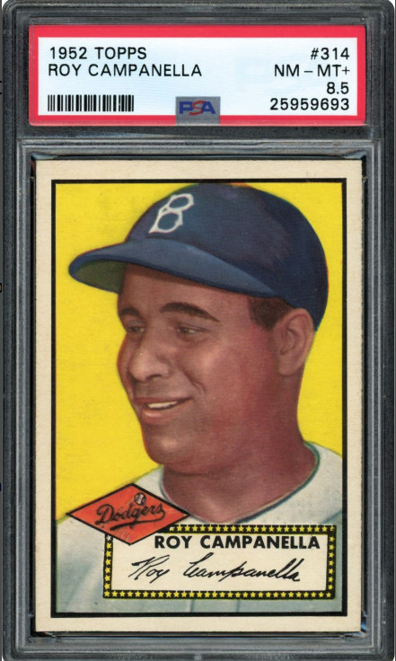 1952 Topps Roy Campanella Rookie Card