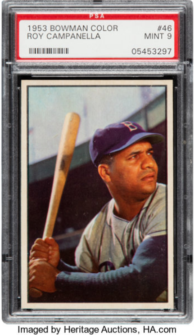 1953 Bowman Color Roy Campanella Rookie Card