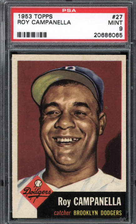 1953 Topps Roy Campanella Rookie Card