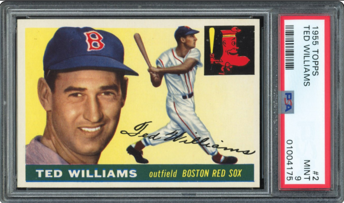 1955 Topps Ted Williams Rookie Card